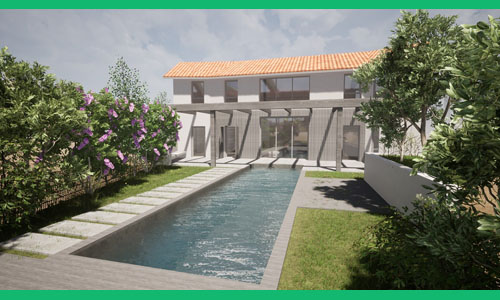 maison-individuelle Anglet avec piscine