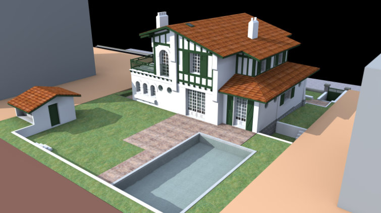 Rénovation et extension d'une villa, Biarritz, Pays basque