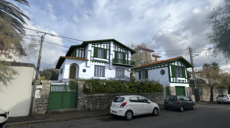 Rénovation d'une villa, Biarritz phare, Pays basque