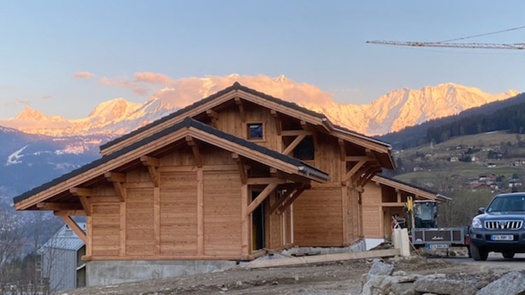 Architecte chalet en bois, Combloux