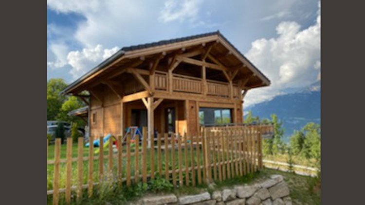 Architecture chalet en bois, Combloux
