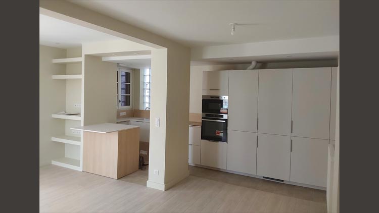 Rénovation d'un appartemnt à Biarritz, Pays Basque