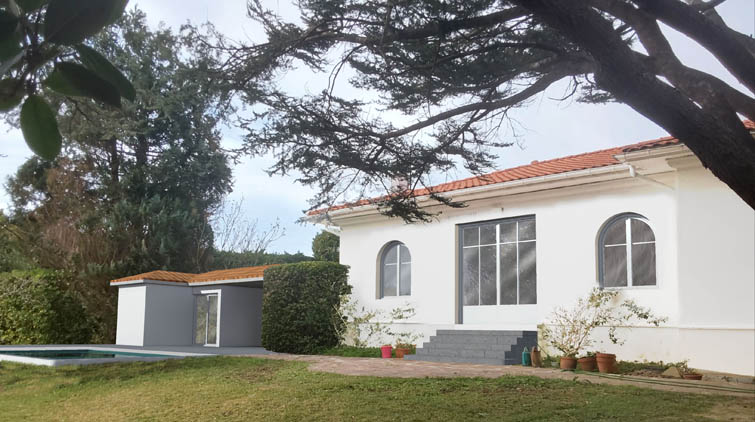 Rénovation d'une maison Bidart, Pays basque