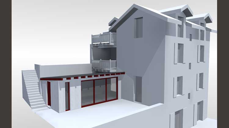 Extension appartement Guéthary, Pays Basque