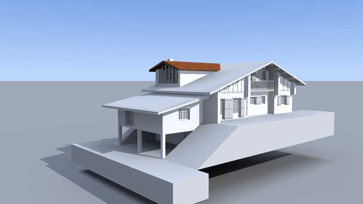Extension maison individuelle Lahonce, Pays Basque