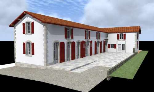 Transformation des écuries en salle de spectacle Ustaritz, Pays basque