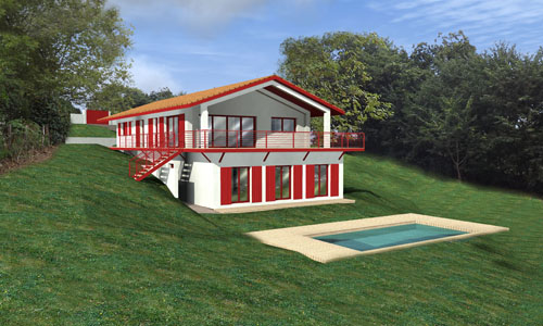maison-individuelle Espelette